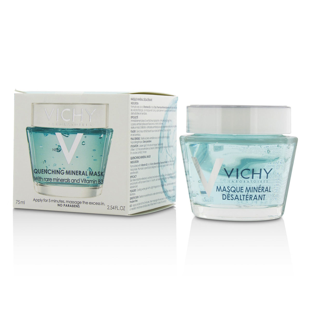 træt vinter middag Quenching Mineral Mask w/ Rare Minerals &amp; Vitamin B3 for Sale | Vichy,  Skincare, Buy Now – Author